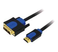 LogiLink® CHB3101 Cable HDMI To DVI, DVI To HDMI 1m