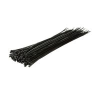 LogiLink Cable tie. PA66. 100 pcs.. black. W: 4.4 mm. L: 400 mm