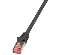 LogiLink PrimeLine - patch cable - 1 m - black