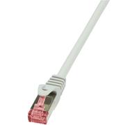 LogiLink Cat.6 S/UTP. 0.25m networking cable Grey Cat6 S/FTP (S-STP)