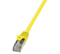 LogiLink Cat.6 U/UTP. 10m networking cable Yellow Cat6 U/UTP (UTP)