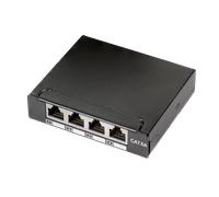 LogiLink Cat.6A Patch Panel 4-Port mini desktop. shielded. black