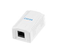 LogiLink Cat.6A Surface Mounted Box 1 x RJ45. unshielded