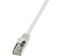 LogiLink CAT6 Ethernet Cable, F/UTP EconLine Patch Cable, 5 Meter Length, Grey