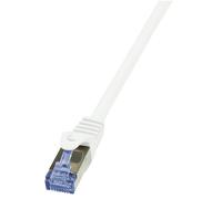 LogiLink Cat6a S/FTP, 1.5m networking cable White S/FTP (S-STP)