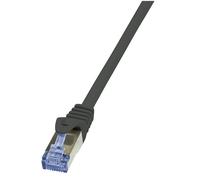 LogiLink Cat6a S/FTP. 2m networking cable Black S/FTP (S-STP)