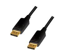 LogiLink CD0100 DisplayPort cable 1 m Black