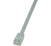 LogiLink 0.5m Cat6 U/UTP RJ45 networking cable White U/UTP (UTP)