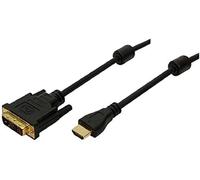 LogiLink CH0013 CH0013 HDMI to DVI Cable, 3 Meter Length