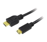 LogiLink CH0022 HDMI to Mini HDMI Cable 4K UHD ARC Gold Plated 1.5...