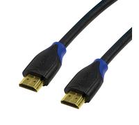 LogiLink CH0062 HDMI Cable 2 m Black 4K UHD Audio Return Ch Gold P...
