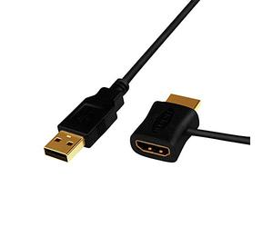 LogiLink CH0081 HDMI Power Input Adapter with Video Resolutions up to 4K/60Hz