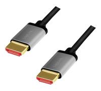 LogiLink CHA0104 HDMI AV Cable Black-grey 1 m 1x HDMI plug - 1x HD...