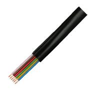 LogiLink CM06 telephone cable 100 m Black