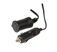 LogiLink Cigarette Lighter Extension Cable Black 2m