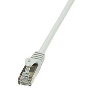 LogiLink CP1052D CAT5e SF/UTP Patch Cable, 2 Meter Length, Grey, Grey, 2 Meter Length