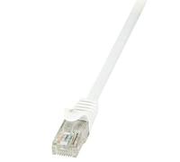 LogiLink CP2051U CAT6 U/UTP EconLine Patch Cable, 2 Meter Length, White, White, 2 Meter Length