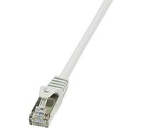 LogiLink CP2082S Cat.6 F/UTP EconLine Patch Cable, 7.50 Meter Length, Grey, Grey, 7.50 Meter Length