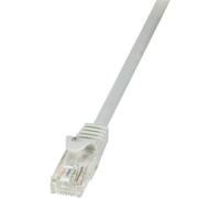 LogiLink CP2082U CAT6 U/UTP EconLine Ethernet Cable, Extra Long Patch Cable, 7.5 Meter Length, Grey