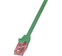 LogiLink CQ2015U Cat.6 U/UTP Prime Line Patch Cable, 0.25 Meter Length, Green, Green, 0.25 Meter Length