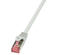 LogiLink CQ2052S CAT6 S/FTP PIMF PrimeLine Patch Cable, 2 Meter Length, Grey, Gr