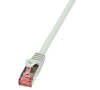 LogiLink CQ2052S CAT6 S/FTP PIMF PrimeLine Patch Cable, 2 Meter Length, Grey, Gr