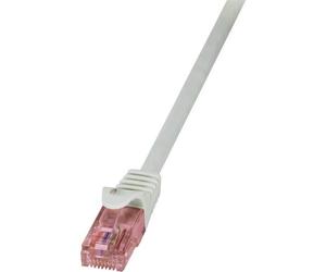 LogiLink CQ2052U Cat.6 U/UTP Prime Line Patch Cable, 2 Meter Length, Grey, Grey, 2 Meter Length