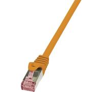 LogiLink CQ2068S CAT6 S/FTP PIMF PrimeLine Patch Cable, 3 Meter Length, Orange, Orange, 3 Meter Length