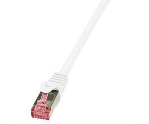 Logilink CQ2071S Cat.6 S/FTP PIMF PrimeLine Patch Cable, 5 Meter Length, White,