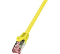 LogiLink 5m Cat.6 S/FTP networking cable Yellow Cat6 S/FTP (S-STP)