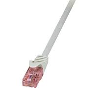 LogiLink CQ2092U Cat.6 U/UTP Prime Line Patch Cable, 10 Meter Length, Grey, Grey, 10 Meter Length