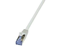 LogiLink 1 m Cat7 S/FTP networking cable Grey S/FTP (S-STP)