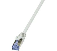LogiLink Professional CQ4042S Patchkabel Primeline Kat. 6A, S/FTP, 1,5m grau