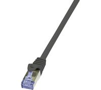 1 pcs x LOGILINK - CQ4053S - Patch cord, S/FTP, 6a, stranded, Cu, LSZH, black, 2