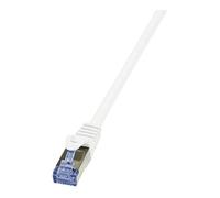LogiLink 3m Cat7 S/FTP networking cable White S/FTP (S-STP)