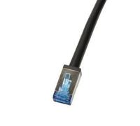LogiLink CQ7033S networking cable Black 1 m Cat6a S/FTP (S-STP)