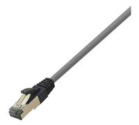 LogiLink CQ8052S Network cable patch CAT 8.1 Light grey Halogen-fr...