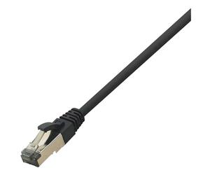 LogiLink CQ8053S RJ45 Network Cable Patch Cable CAT 8.1 Black Halo...