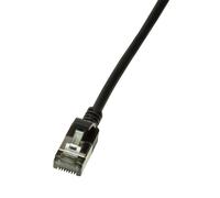 LogiLink CQ9053S networking cable Black 2 m Cat6a U/FTP (STP)