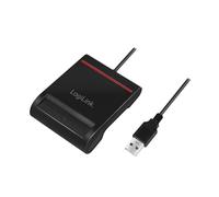 LogiLink CR0047 - USB 2.0 Smart ID Card Reader for Your IC/ID Card for Windows a
