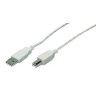 1 pcs x LOGILINK - CU0007 - Cable, USB 2.0, USB A plug,USB B plug, nickel plated