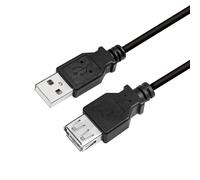 LogiLink CU0012B USB cable USB 2.0 5 m USB A Black