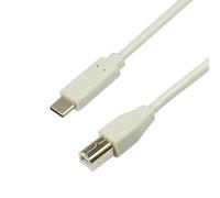 LogiLink CU0161 USB cable USB 2.0 2 m USB C USB B Grey