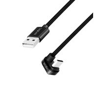 LogiLink CU0195 USB cable USB 2.0 3 m USB A USB C Black