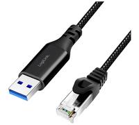 LogiLink CU0400 USB 3.2 1st Gen Adapter cable 1m USB-A to RJ45 8p8...