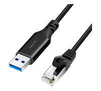 LogiLink CU0402 networking cable Black 2 m Cat6 S/FTP (S-STP)