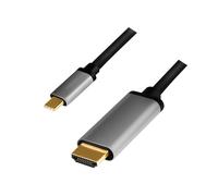 LogiLink CUA0101 cable gender changer USB 3.2 Gen1 Type-C HDMI-A Black