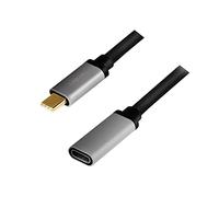 LogiLink CUA0105 USB cable USB 3.2 Gen 2 (3.1 Gen 2) 0.5 m USB C Black