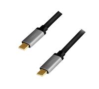 LogiLink CUA0107 USB cable USB 3.2 Gen 2 (3.1 Gen 2) 1 m USB C Black.