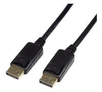 LogiLink CV0074 DisplayPort Cable DisplayPort plug to plug Black 5 m
